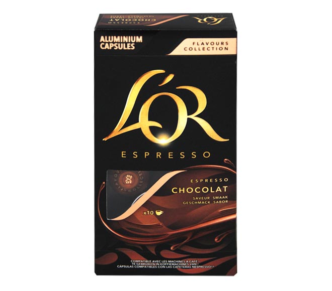 LOR espresso CHOCOLAT 52g – (10 caps)