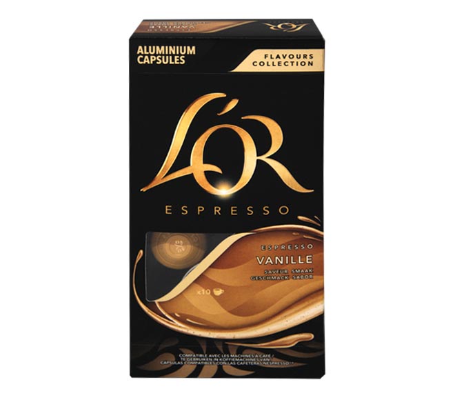 LOR espresso VANILLE 52g – (10 caps)