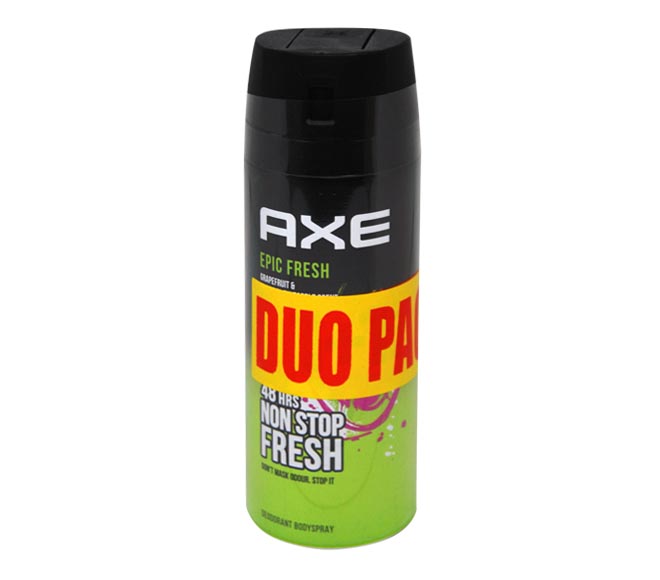 AXE deodorant bodyspray 150ml – Epic Fresh  (Duo Pack)