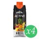 LANITIS juice active NECTAR 10 fruits & vitamins 4x330ml