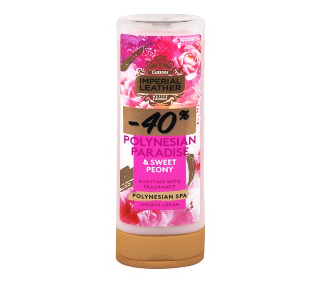 IMPERIAL LEATHER shower cream 500ml – Polynesian Paradise & Sweet Peony (40% OFF)