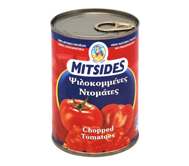 MITSIDES chopped tomatoes 400g