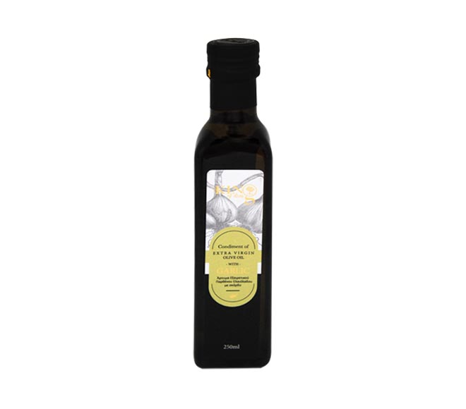 Olive oil KING OF OLIVES extra virgin 250ml – Garlic