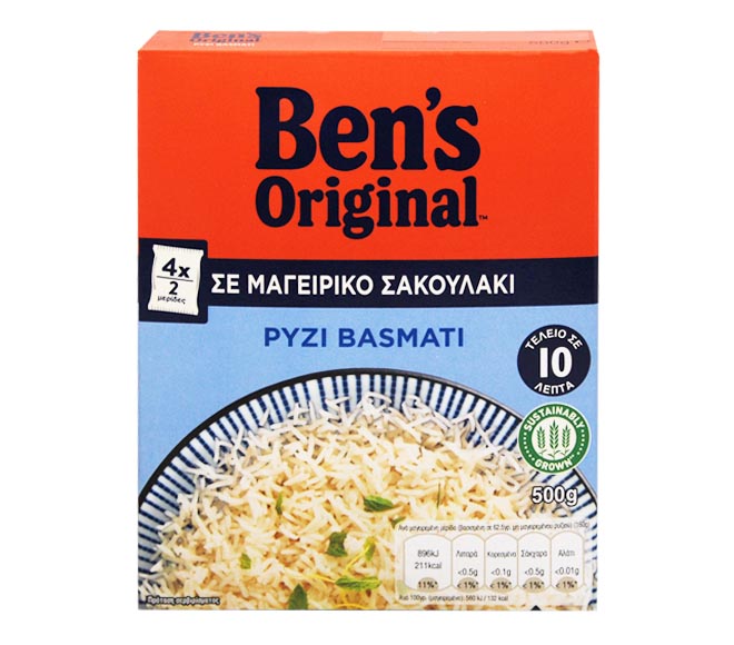 BENS Original basmati rice 10 min 4x125g