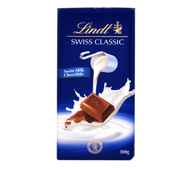LINDT swiss classic milk chocolate 100g