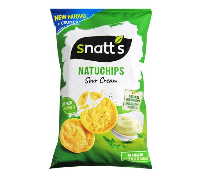 SNATTS natuchips 75g – sour cream