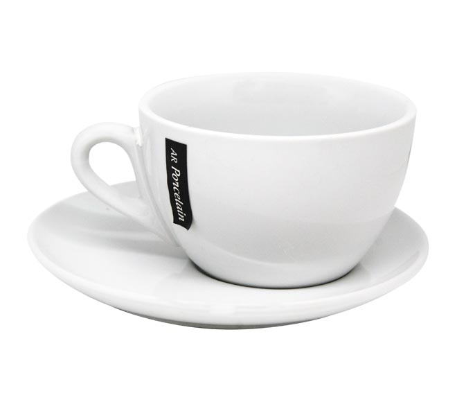 Double Cappuccino Cup and Saucer