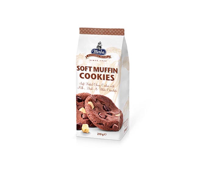 MERBA cookies patisserie edition 210g – Soft Muffin