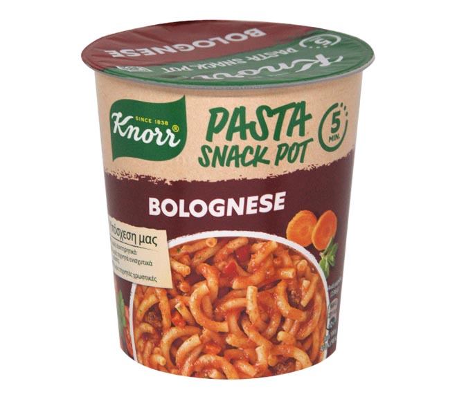 KNORR pasta snack pot 60g – Bolognese