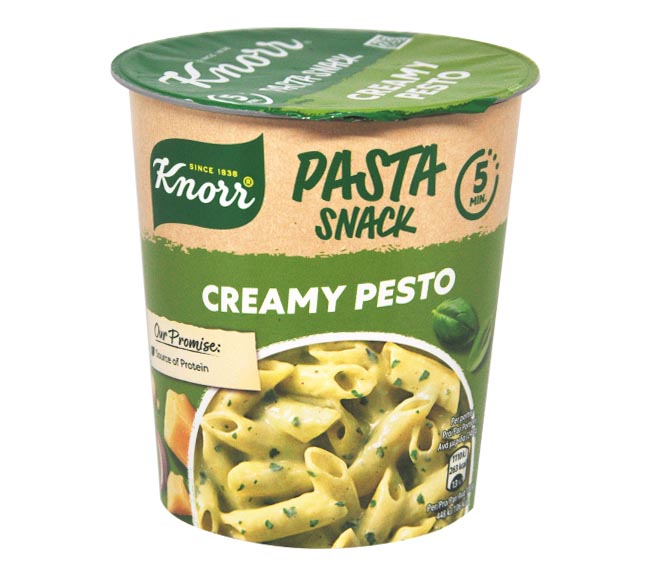 KNORR pasta snack pot 68g – Creamy Pesto