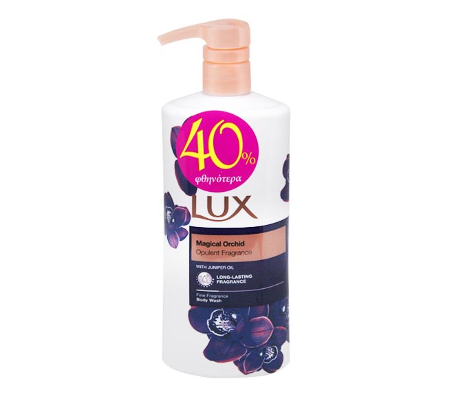 LUX fragranced body wash 600ml – Magical Orchid (40% OFF)