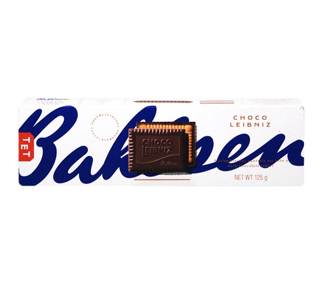 BAHLSEN biscuits 125g – dark chocolate