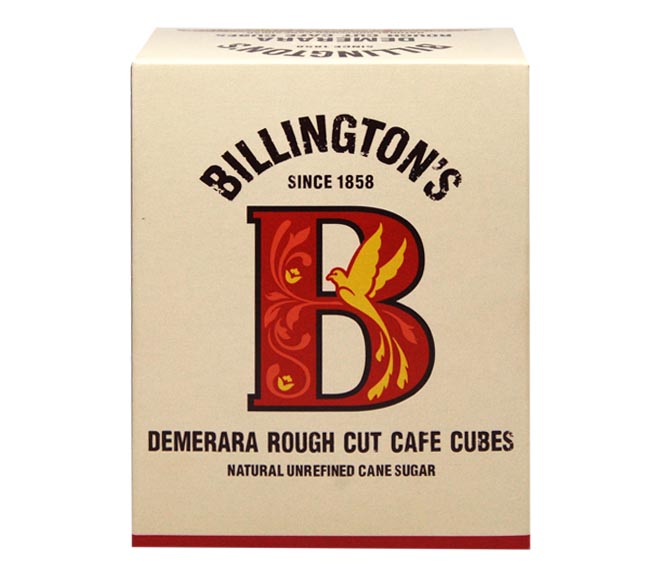 sugar cubes rough cut demerara BILLINGTONS 500g