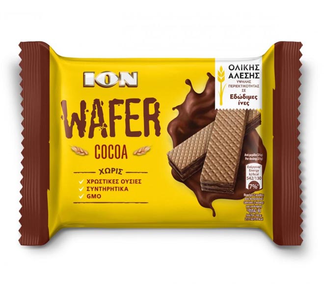 ION Wafer Cocoa 50g – Wholegrain