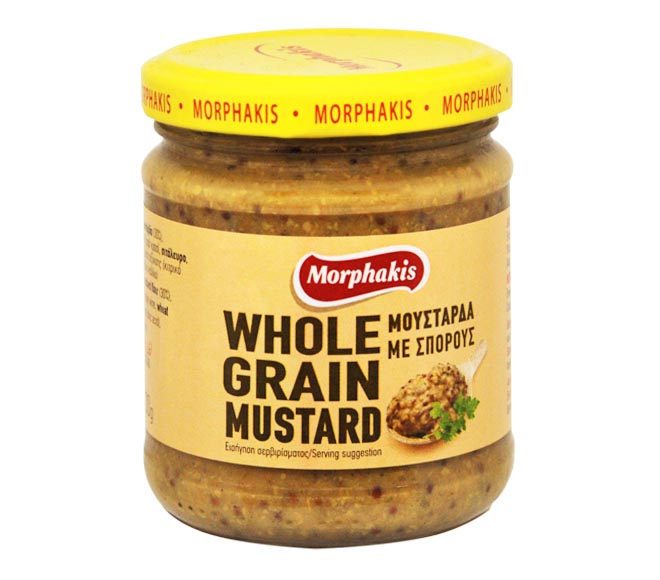mustard MORPHAKIS whole grain 200g