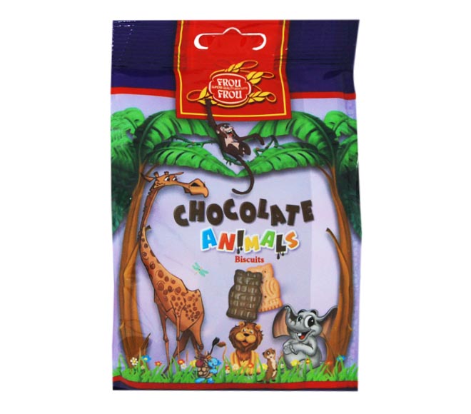 FROU FROU Animals Biscuits with chocolate 150g