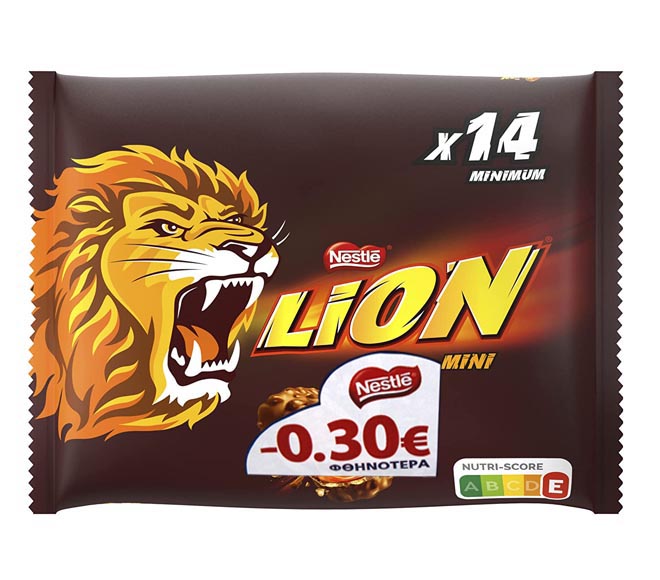 NESTLE LION minis x14pcs 270g (€0.30 OFF)