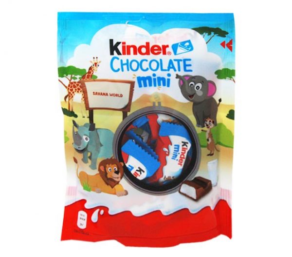 KINDER chocolate mini 120g (approx. 19pcs)