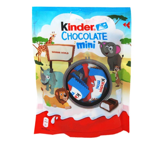 KINDER chocolate mini 120g (approx. 19pcs)