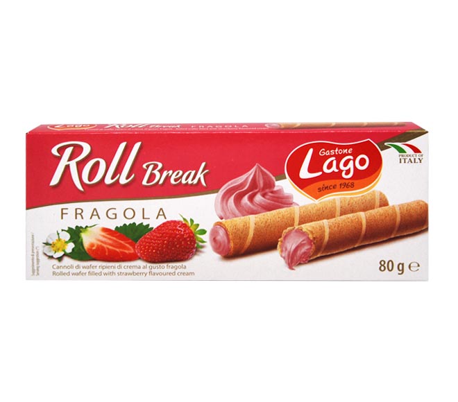 GASTONE LAGO Roll Break 80g – Strawberry