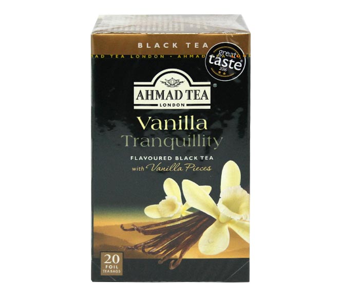 tea AHMAD flavoured black Vanilla Tranquillity (20pcs) 40g