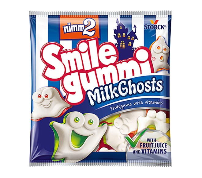 sweets STORCK SMILE GUMMI fruitgums 90g – Milk Ghosts