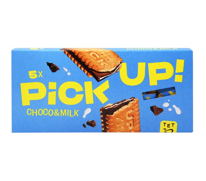 PICKUP choco biscuits 140g (5x28g) – Choco & Milk