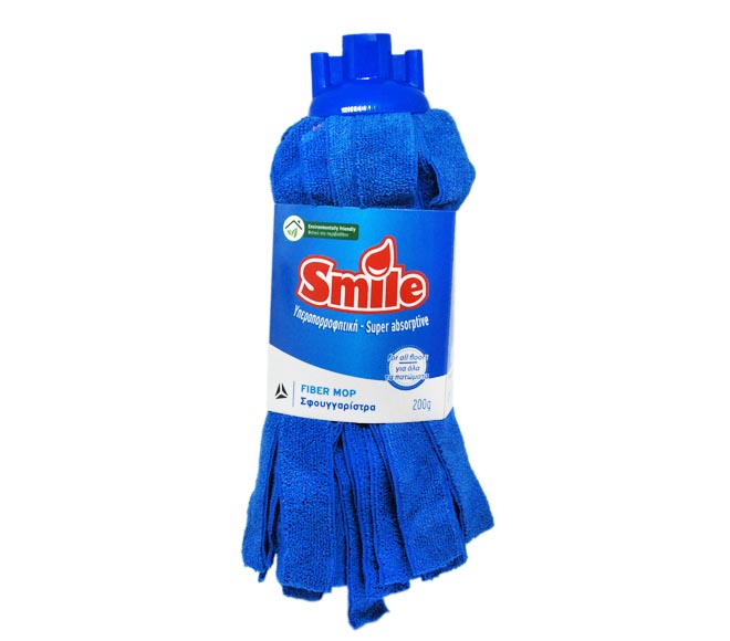 Mop SMILE microfiber 200g – Blue