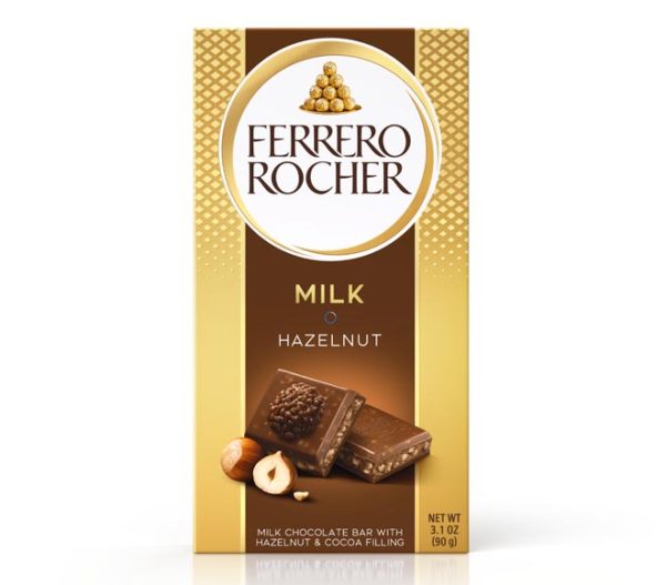 FERRERO ROCHER milk chocolate 90g - Hazelnut