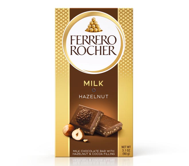 FERRERO ROCHER milk chocolate 90g – Hazelnut