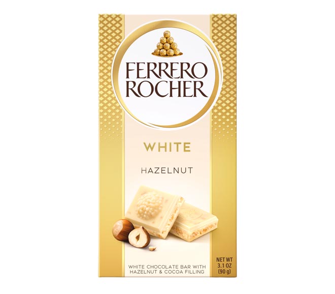 FERRERO ROCHER white chocolate 90g – Hazelnut