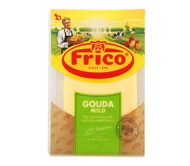 cheese FRICO Gouda Holland mild slices 150g