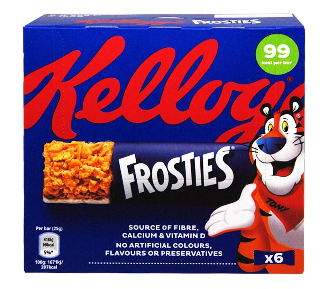 KELLOGGS Frosties Bar 6X20G