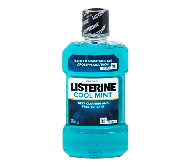 LISTERINE MOUTHWASH deep cleaning 250ml – Cool Mint