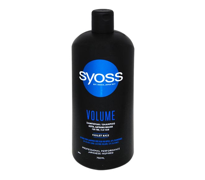 SYOSS professional shampoo 750ml – Volume
