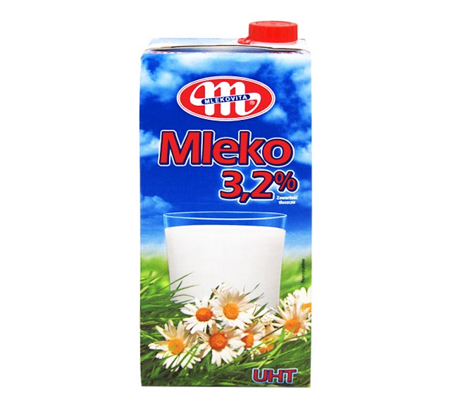 long life MLEKOVITA milk 3.2% fat 1L
