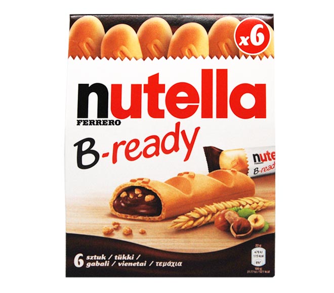 NUTELLA B-ready 6pcs 132g
