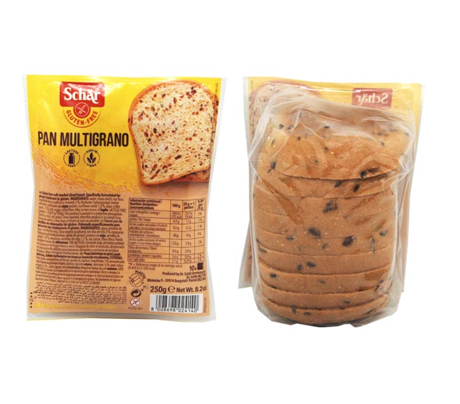 SCHAR Gluten Free Bread 250g – Pan Multigrano