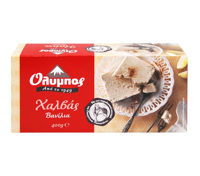 OLYMPOS Halva with vanilla 400g