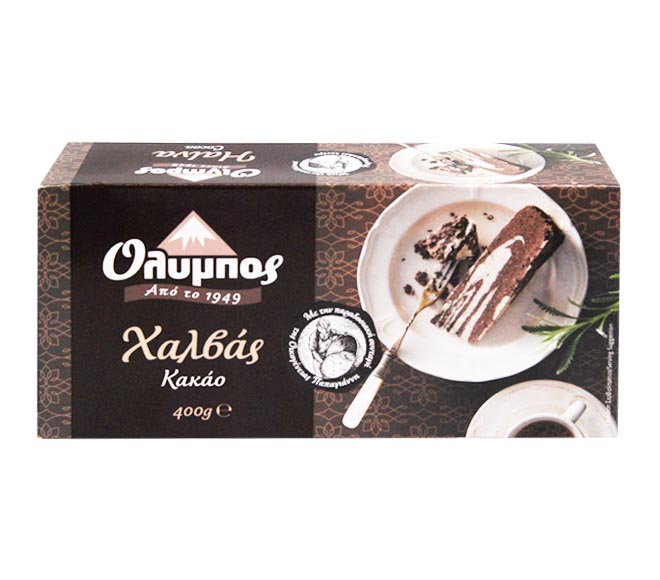 OLYMPOS Halva with cacao 400g
