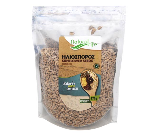 NATURAL LIFE sunflower seed hulled 270g