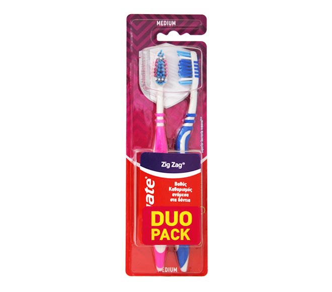 toothbrush COLGATE ZigZag medium (Duo Pack)