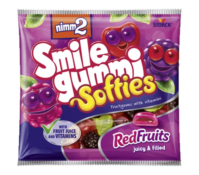 sweets STORCK SMILE GUMMI fruitgums 90g – Red Fruits
