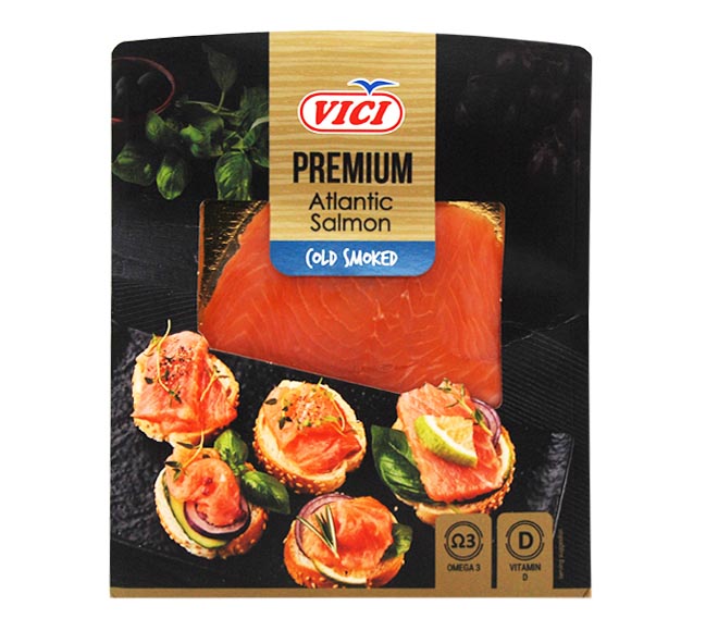 VICI cold smoked premium atlantic salmon 100g