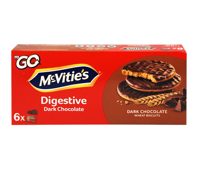 MC VITIES To Go Digestive 6X33.3g (199.8g) – Dark Chocolate