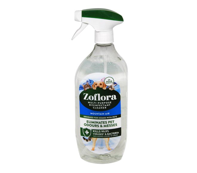 ZOFLORA spray multi-purpose disinfectant cleaner 800ml – mountain fresh for pets