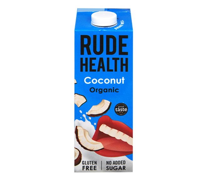 RUDE HEALTH dairy free organic Coconut Drink milk 1L