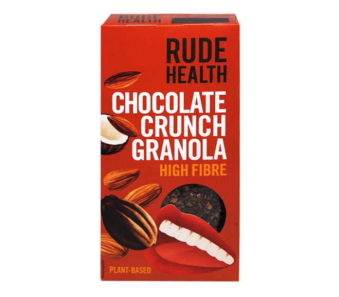 RUDE HEALTH Chocolate Crunch Granola 400g – High Fibre
