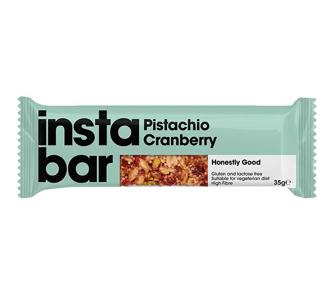 INSTABAR Pistachio Cranberry Bar 35g