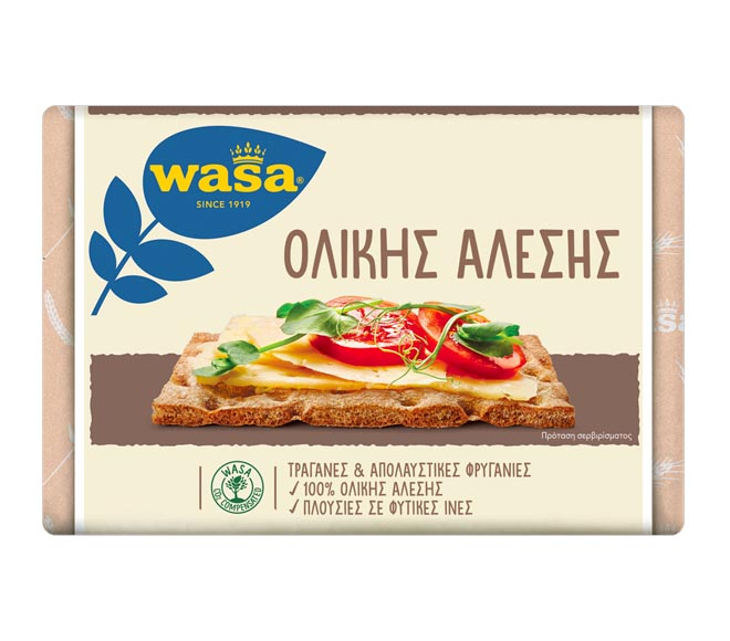 WASA crispy rye bread 260g – Wholegrain